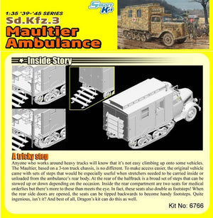 Dragon 6766 Sd.Kfz.3 Maultier Ambulance 1/35 – immagine 4