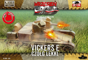 First to Fight PL028 Vickers E Light Tank (1/72) – immagine 2