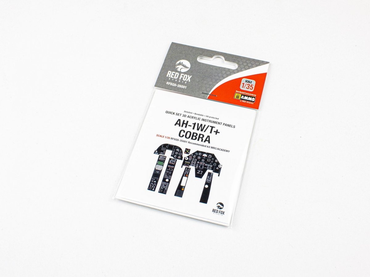 Red Fox Studio QS-35001 AH-1W/T+ Super Cobra MRC/Academy 1/35