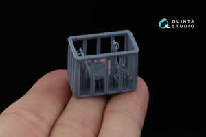 Quinta Studio QT48065 Cockpit Details for the LaGG-3 and La-5 family: Seat, Gunsight and Control Stick (all kits) 1/48 – Bild 4