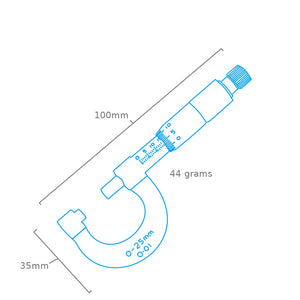 Modelcraft PGA5024 Micrometer (0 - 25mm) – image 2
