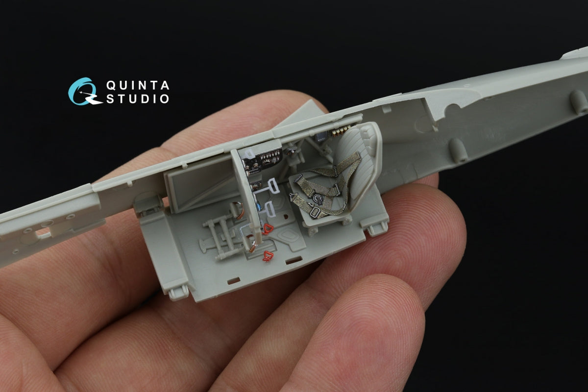 Quinta Studio QD+48511 MiG-3 3D-Printed colored Interior on decal paper (Trumpeter) 1/48 – imagen 13