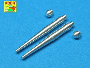Aber A32022 Set of two barrels for Hispano 20mm machine cannons for British fighter Spitfire 1/32
