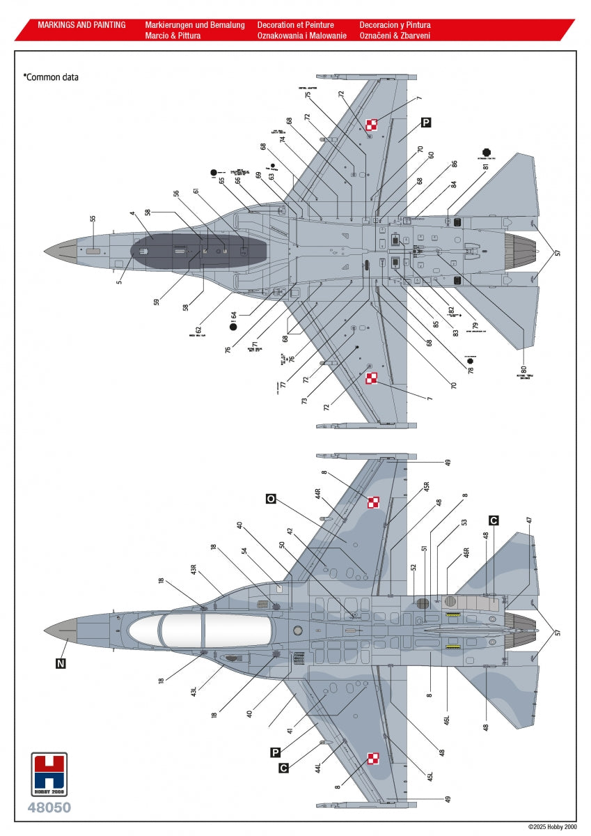 Hobby 2000 48050 FA-50GF Polish Air Force (Academy + CARTOGRAF + MASKS) 1/48 – image 4