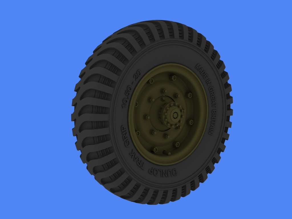Panzer Art RE35-264 Roues de route Humber Mk IV AC (Dunlop) 1/35