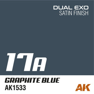 AK Interactive AK1561 DUAL EXO SET 17 – 17A GRAPHITE BLUE &amp;amp; 17B LUNAR BLUE – obrázek 2