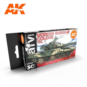 AK Interactive AK11662 3G MODERN RUSSIAN COLORS VOL 1 6x17 ml