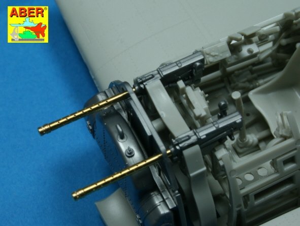 Aber A32012 Set of 2 barrels for Japanese 7.7 mm Type 97 aircraft machine guns (1/32) – image 5