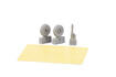Eduard 6481206 Spitfire Mk. IX wheels for Airfix 1/48 – Bild 3