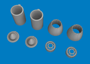 Eduard 6481218 F/ A-18A/ C exhaust nozzles 3D PRINT for KINETIC MODEL 1/48 – Bild 3