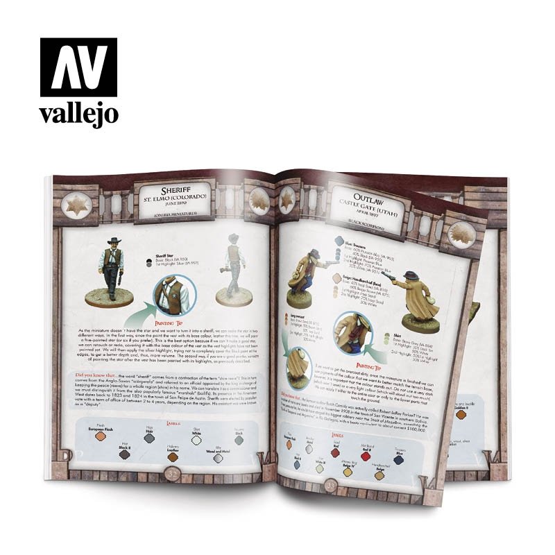 Vallejo PAWA-010EN PaintingWAR Wild West - ENGLISH – obrázek 2