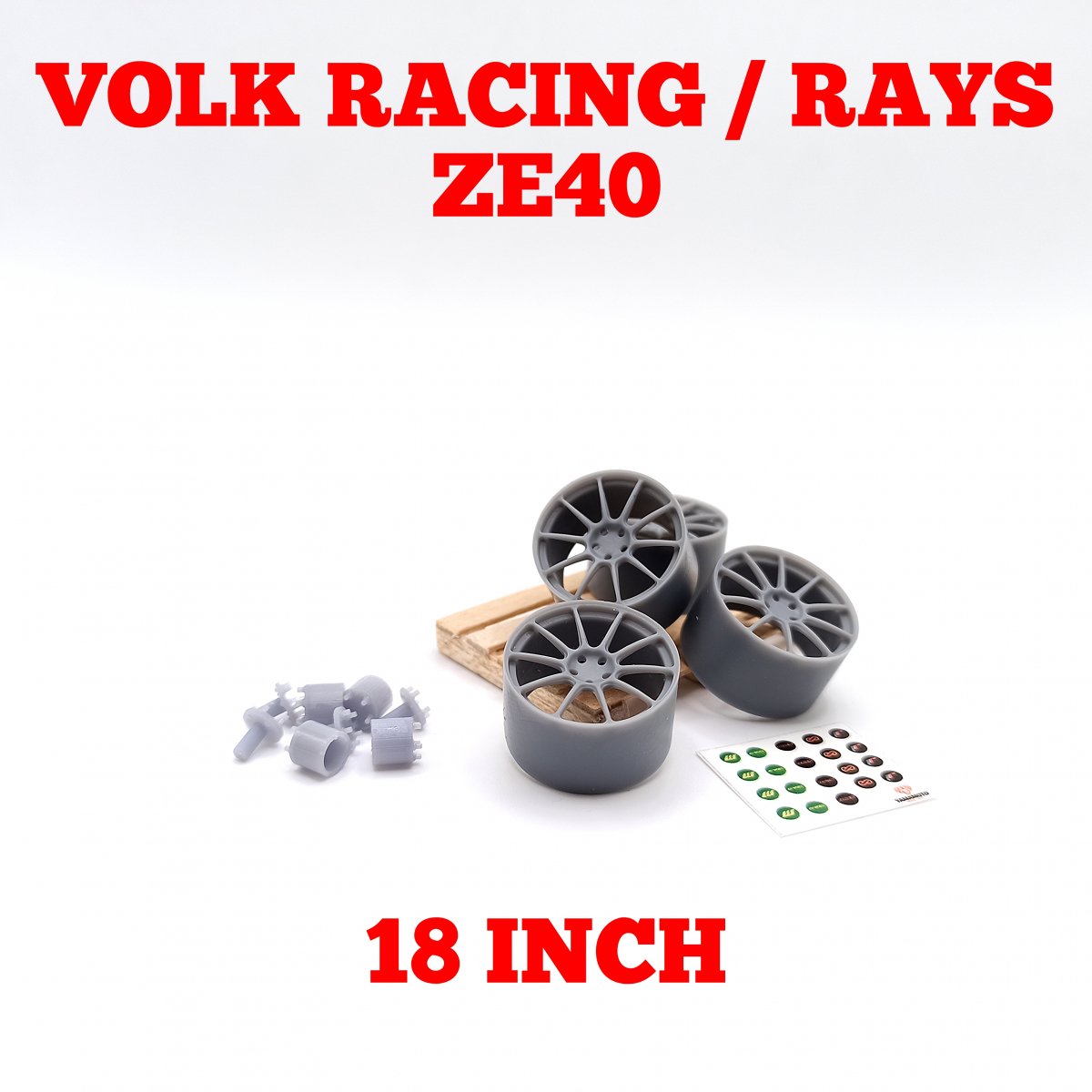Yamamoto YMPRIM13 Rays ZE40 Rims 1/24