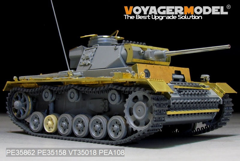 Voyager Model PE35862 WWII German Pz.KPfw.III Ausf.L basic For DRAGON 6387 1/35 – image 2