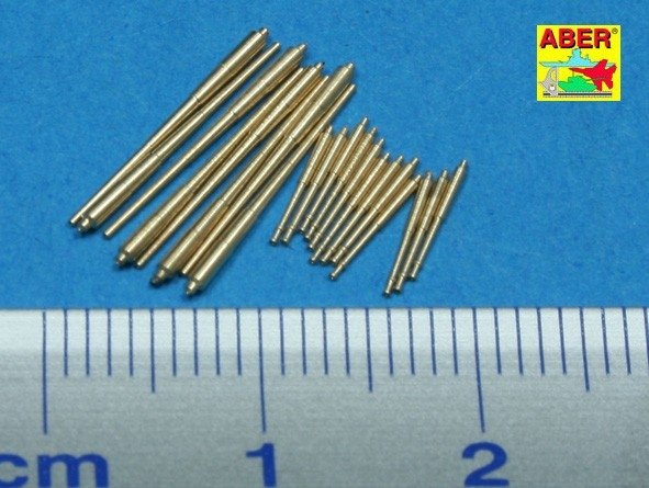 Aber 1/700L-30 Jeu de canons pour navires de croisière de classe Prinz Eugen 203 mm x 8 ; 105 mm x 12 1/700 – image 2