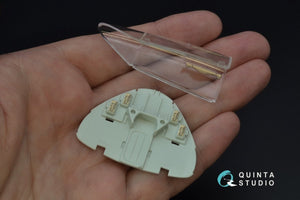 Quinta Studio QD32074 Me 262B1a/U-1 3D-Printed &amp;amp; colored Interior on decal paper (Revell) 1/32 – Bild 3