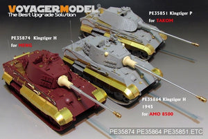 Voyager Model PE35864 WWII German KINGTIGER Final version For MIG AMO 1/35 – immagine 12