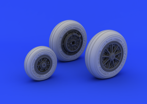 Eduard 632046 F-104 undercarriage wheels late 1/32 (ITALERI) – obrázek 3