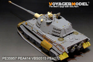 Voyager Model PE35957 WWII German King Tiger (Hensehel Turret) For HOBBYBOSS 84533 1/35 – obrázek 9
