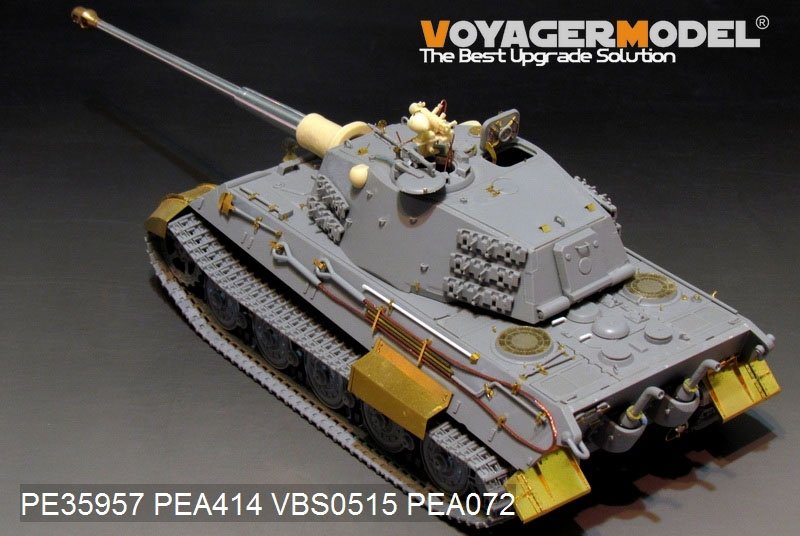 Voyager Model PE35957 WWII German King Tiger (Hensehel Turret) For HOBBYBOSS 84533 1/35 – obrázek 9