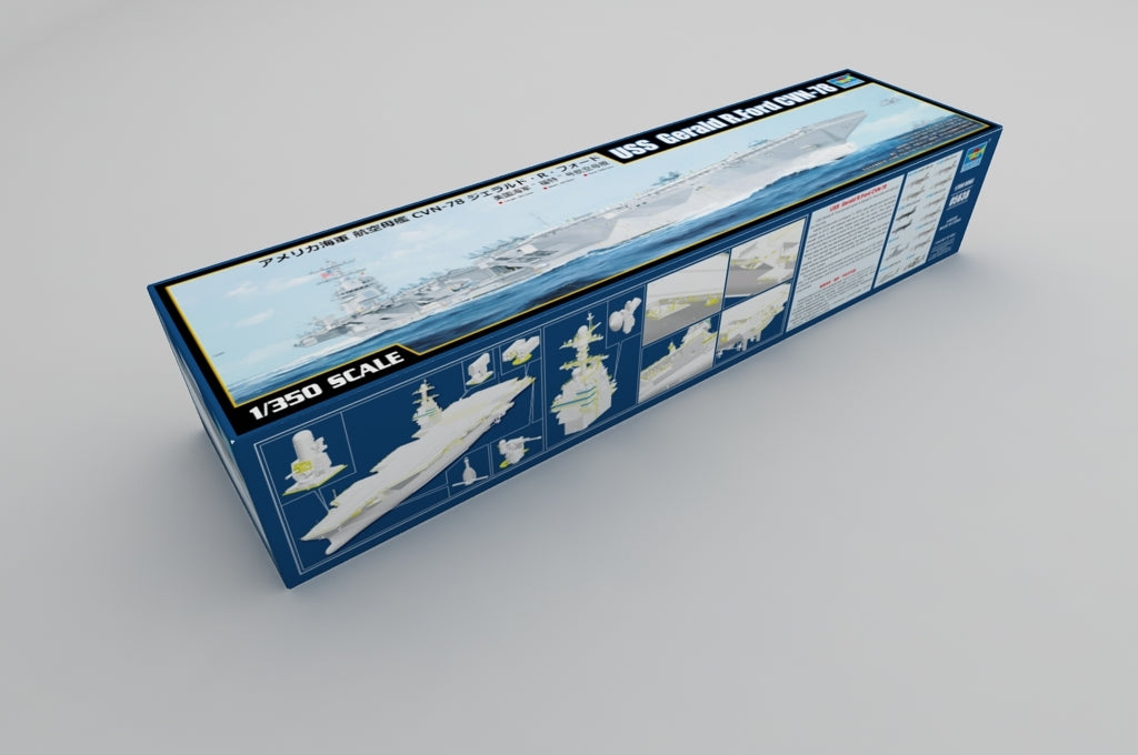 Trumpeter 05638 USS Gerald R.Ford CVN-78 1/350 – Bild 2