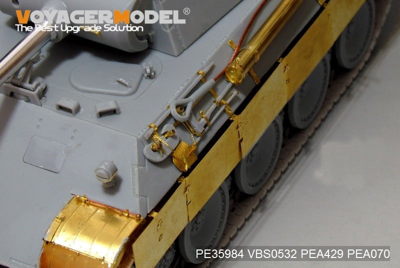 Voyager Model PE35984 WWII German Panther A Tank Early version Basic For TAKOM 2097 1/35 – imagen 10