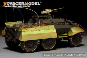 Jupes latérales/coffres de rangement pour véhicules blindés américains M8/M20 de la Seconde Guerre mondiale, modèle Voyager PEA335 (pour TAMIYA 35228 35234), échelle 1/35 – image 2