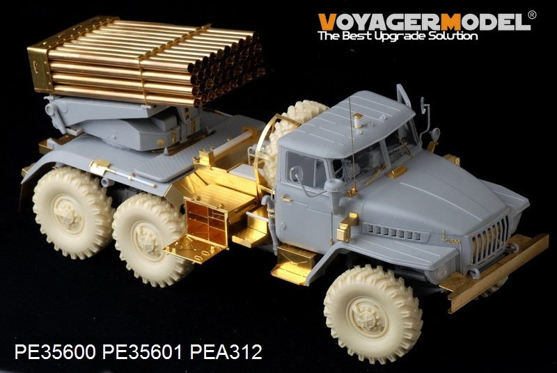 Voyager Model PE35600 Modern Russian BM-21 Grad Multiple Rocket Launcher early Basic For TRUMPETER 01013 1/35 – image 2