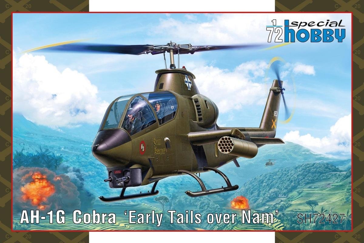 Special Hobby 72427 AH-1G Cobra 'Early Tails' 1/72