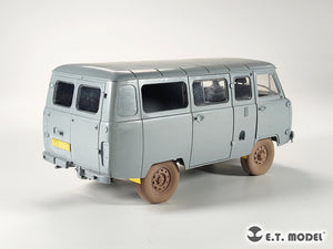 ET Model P35-115 Russian UAZ 3909 Military Van Sagged wheels For ZVEZDA 3644 1/35 – obrázek 7