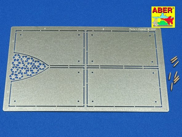 Aber 16037 Tiger II Henshel Vol.4 - Armor for grills (1/16)