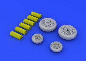 Eduard 648114 F-4B/ N wheels 1/48 (Academy) – image 4