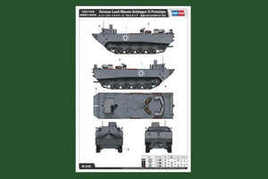 Hobby Boss 82461 German Land-Wasser-Schlepper II-Prototype 1/35 – obrázek 3