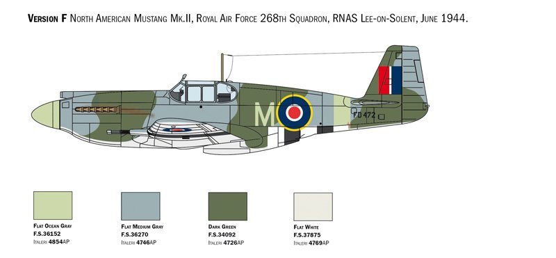Italeri 1423 P-51A Mustang 1/72 – Bild 12