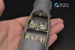 Quinta Studio QD32028 Bf 108 3D-Printed &amp;amp; colored Interior on decal paper (for Eduard kit) 1/32 – Bild 9