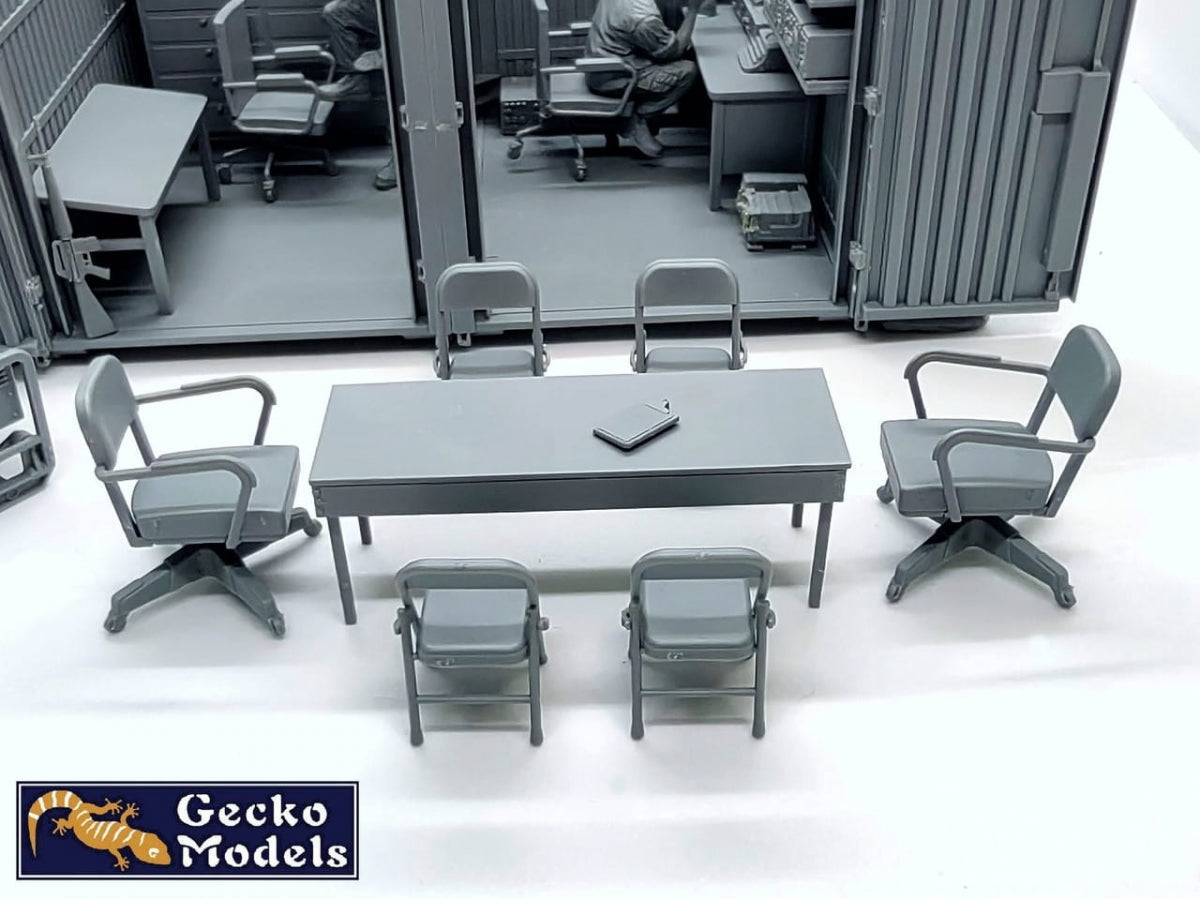 Gecko Models 35GM0119 US Military Base Temporary Command Station (Vietnam War Era) 1/35