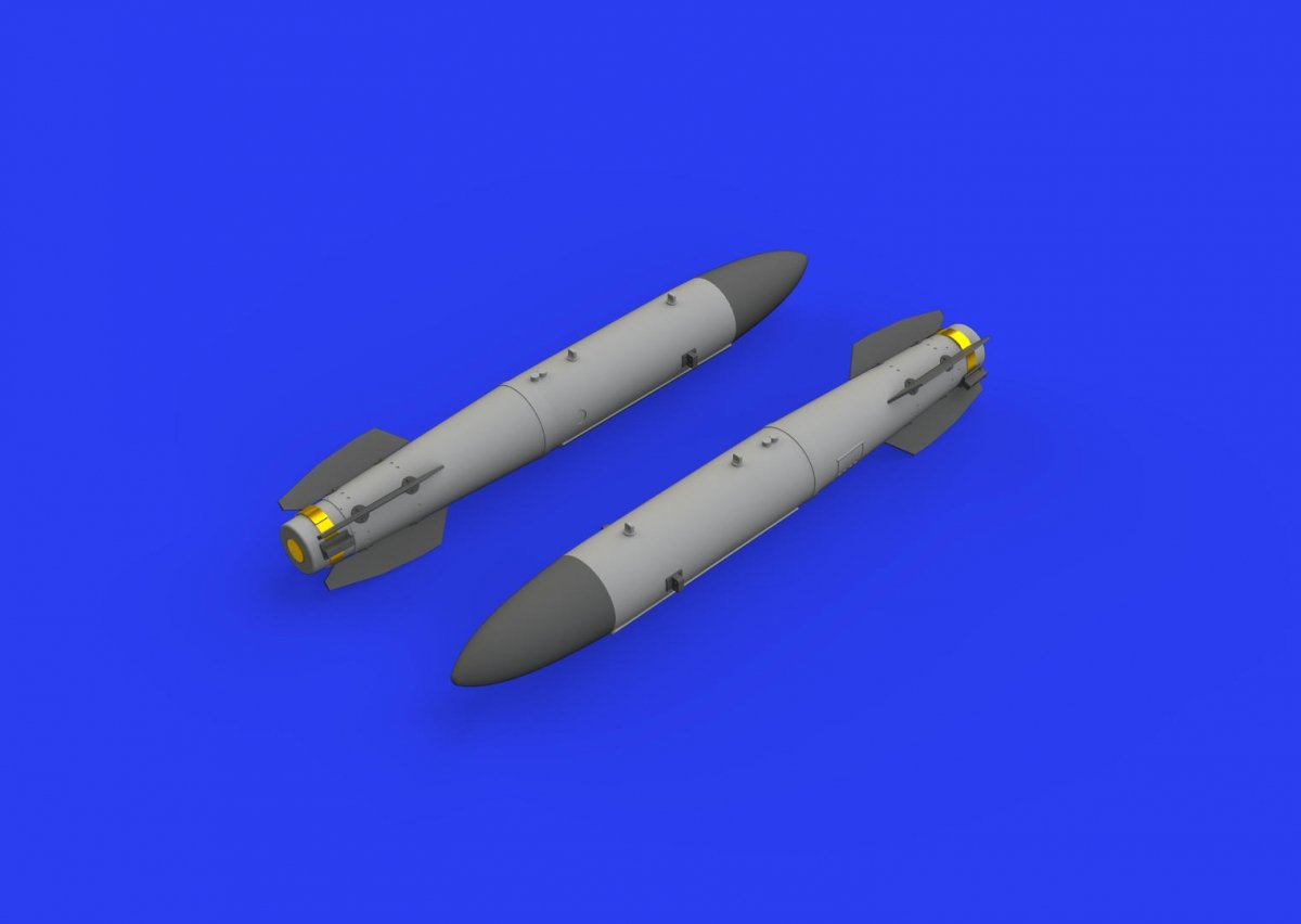 Eduard 648459 B43-0 Nuclear Weapon w/ SC43-3/ -6 tail assembly 1/48 – image 2