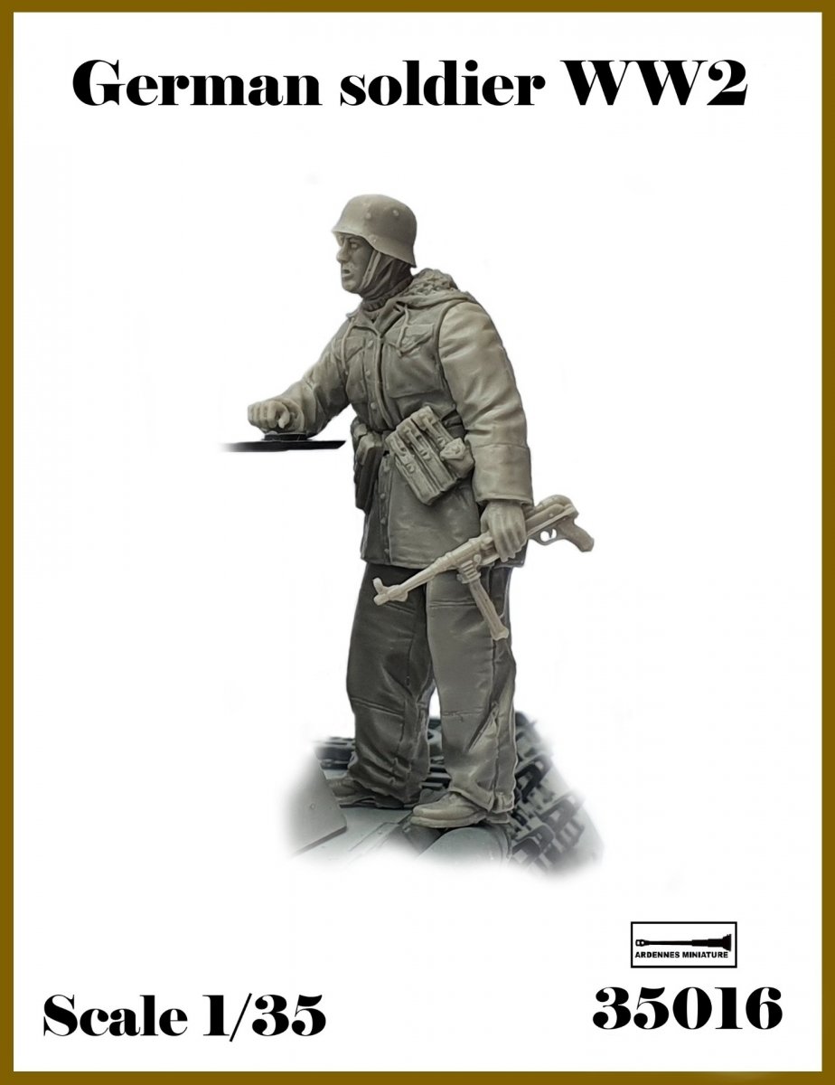 Ardennes Miniature 35016 WW2 GERMAN SOLDIER 1/35