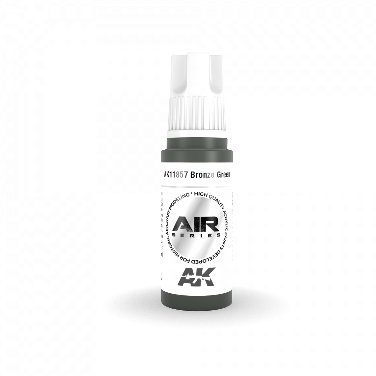 AK Interactive AK11857 ​​BRONZE GREEN – AIR 17 ml – image 2