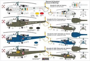 Kovozavody Prostejov KPM0278 Alouette III &amp;quot;Au-dessus de l&amp;#39;Europe&amp;quot; 1/72 – image 2