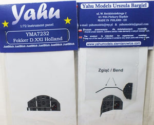 Yahu YMA7232 Fokker DXXI Dutch (MPM / Special Hobby) 1/72