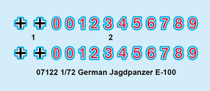 Trumpeter 07122 German Jagdpanzer E-100 1/72 – immagine 2