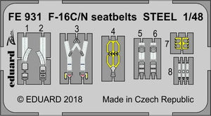 Eduard BIG49208 F-16C/ N 1/48 TAMIYA – image 3
