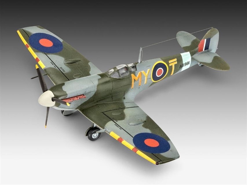 Revell 03710 BF109G-10 &amp;amp; Spitfire MK.V 1/72 – imagen 2