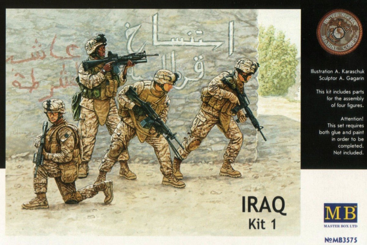 Master Box 3575 Iraq kit 1 (US Troops) 1/35