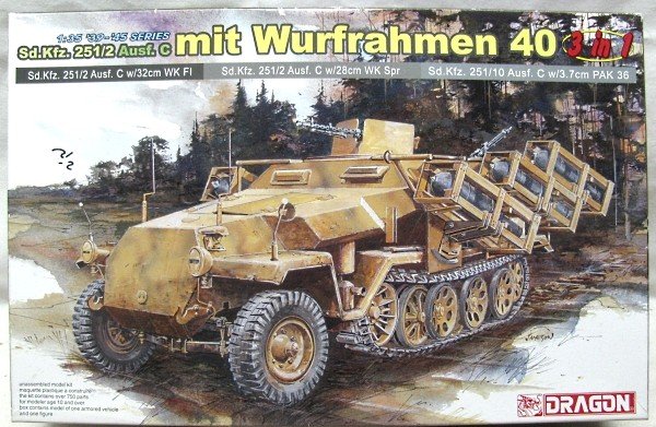 Dragon 6284 251/2 Ausf C mit Wurfrahmen 40 1/35 – image 2