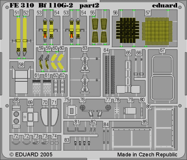 Eduard FE310 Bf 110G-2 MONOGRAM, REVELL 1/48 – image 2