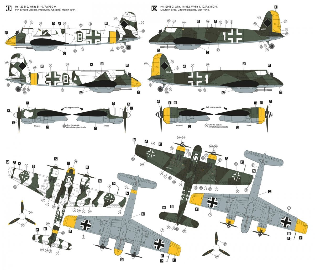 Hobby 2000 48011 Henschel Hs 129 B-2 Eastern Front 1/48 – image 2