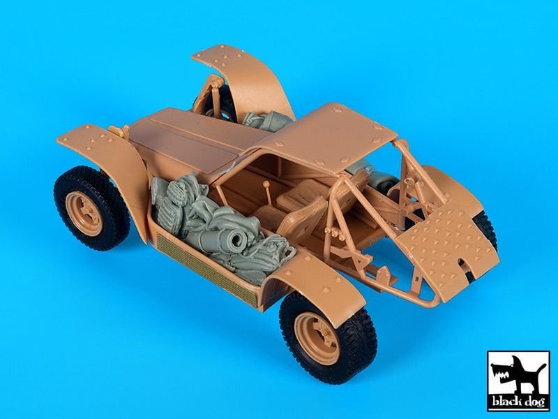 Black Dog T35220 Delta Force FAV accessories set 1/35 – obrázek 2