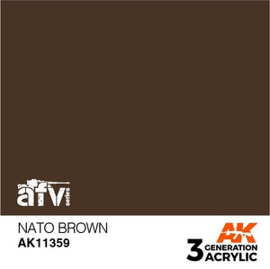 AK Interactive AK11359 NATO Brown 17ml