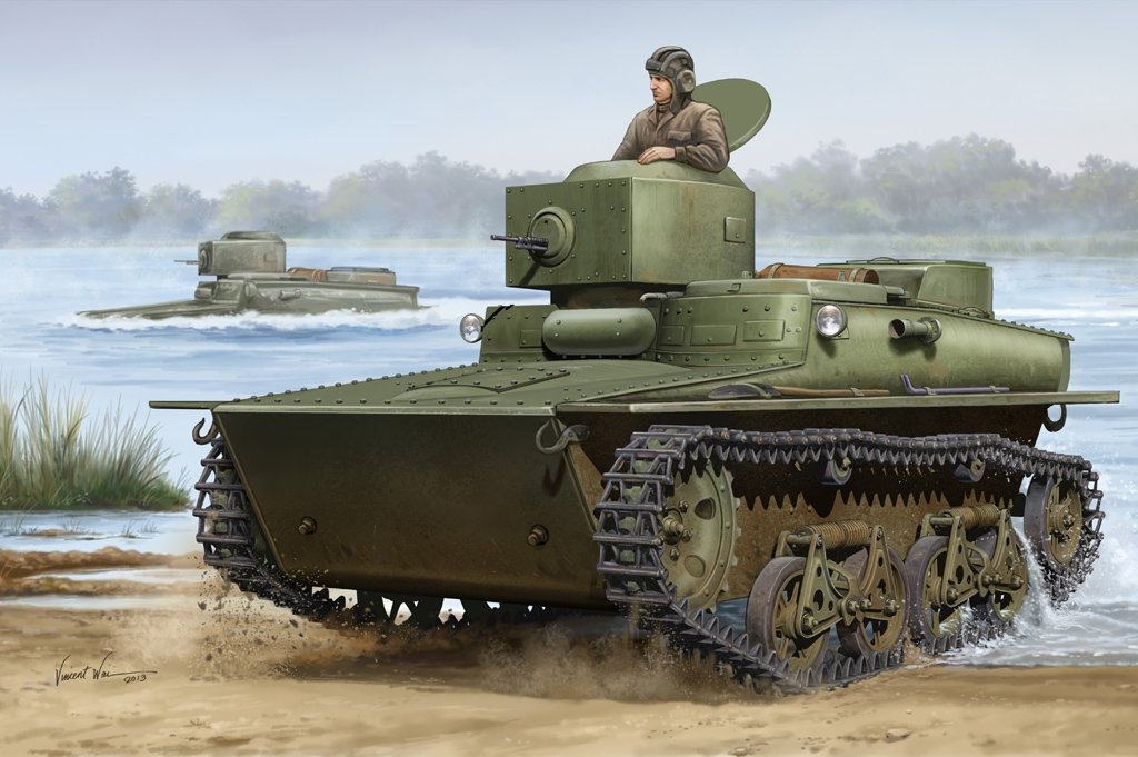 Hobby Boss 83818 Soviet T-37 Amphibious Light Tank Early 1/35